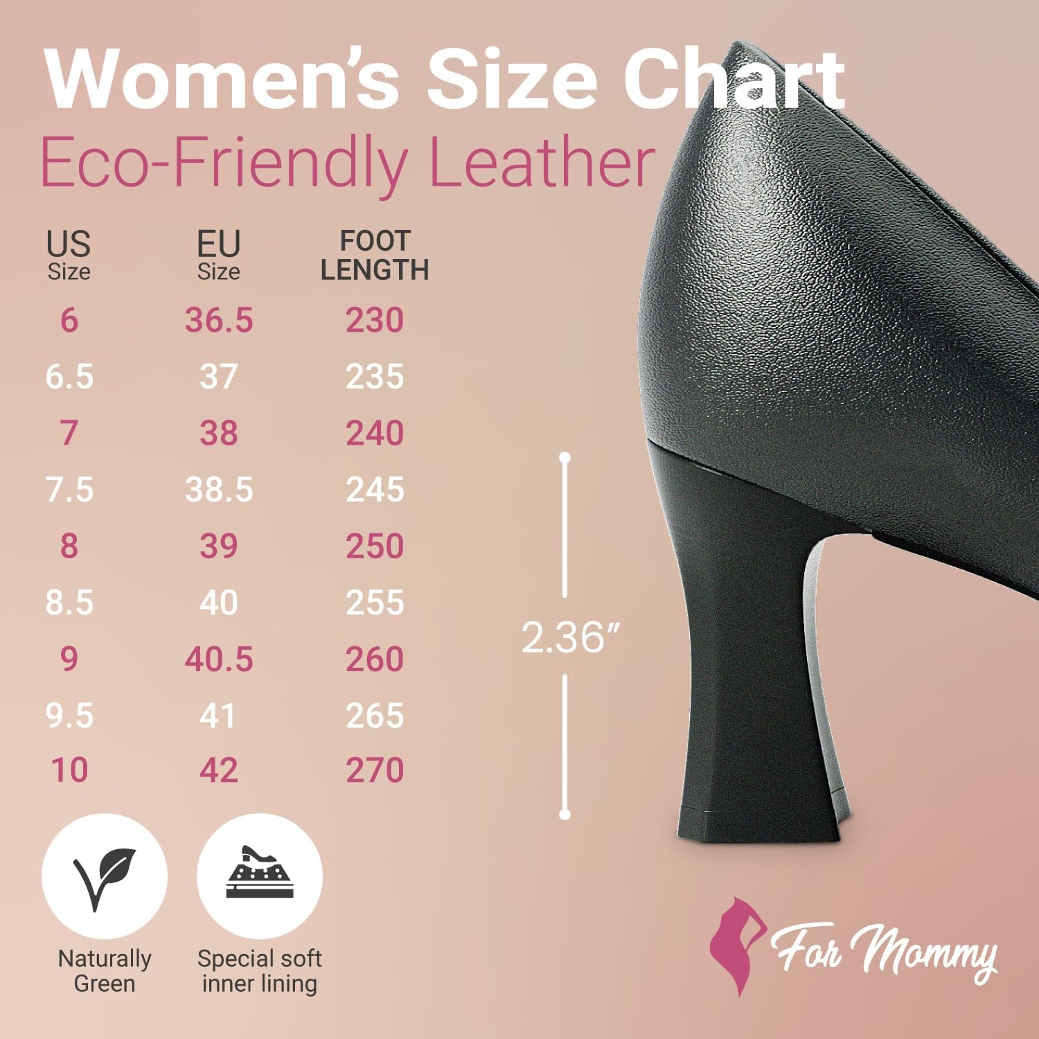 for Mommy Pregnancy Shoes for Swollen Feet – Stretchable with Patented Design, Providing Comfort and Style for Pregnant Women – Wide, Non-Slip Shoes