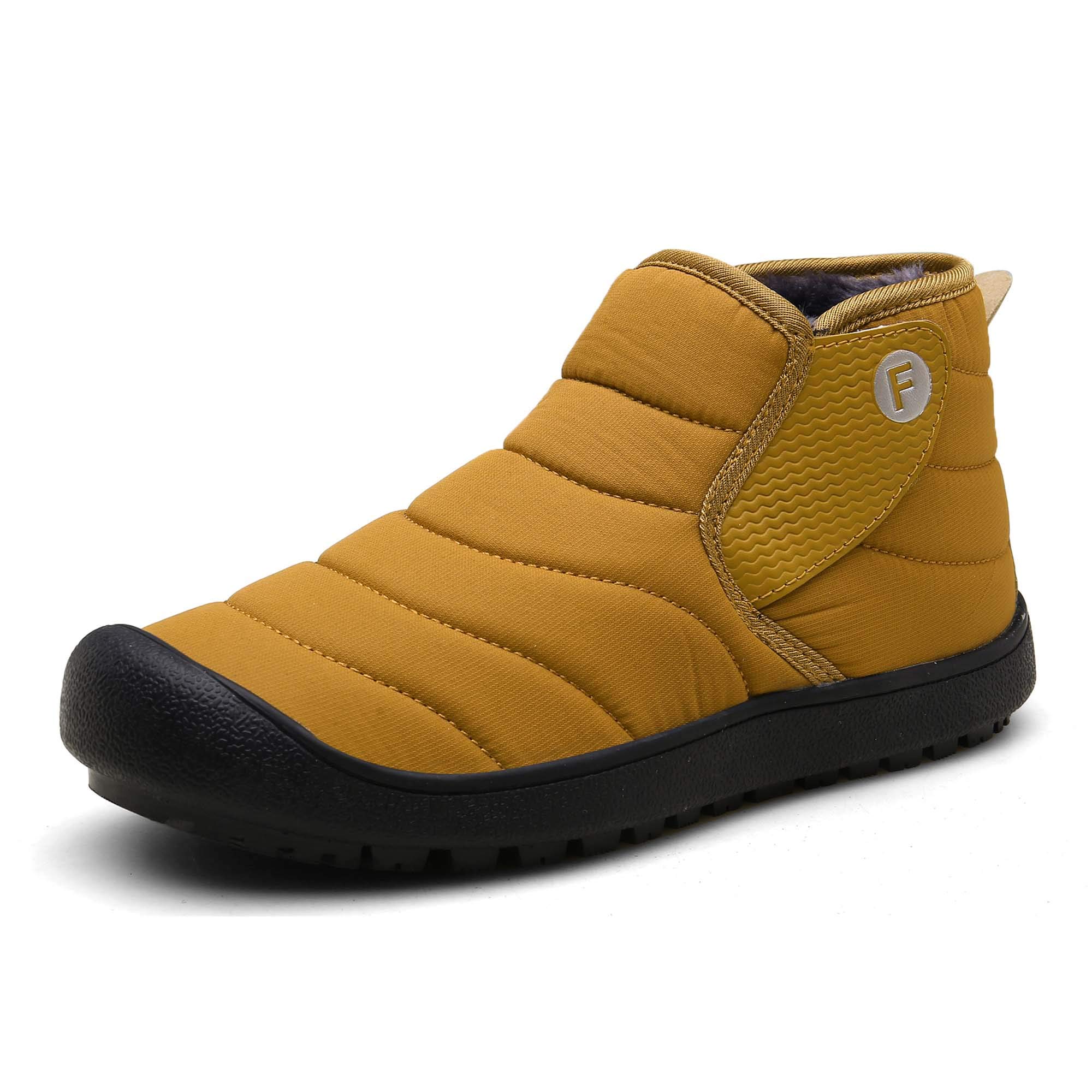 Meidiastra Damskie i męskie buty zimowe z ciepłą podszewką, śniegowce, krótka, outdoorowe, uniseks, EU36-48