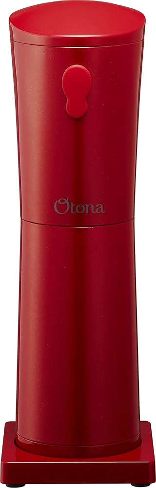 Amazon | ドウシシャ 電動 かき氷 機 大人の氷かき器 レッド