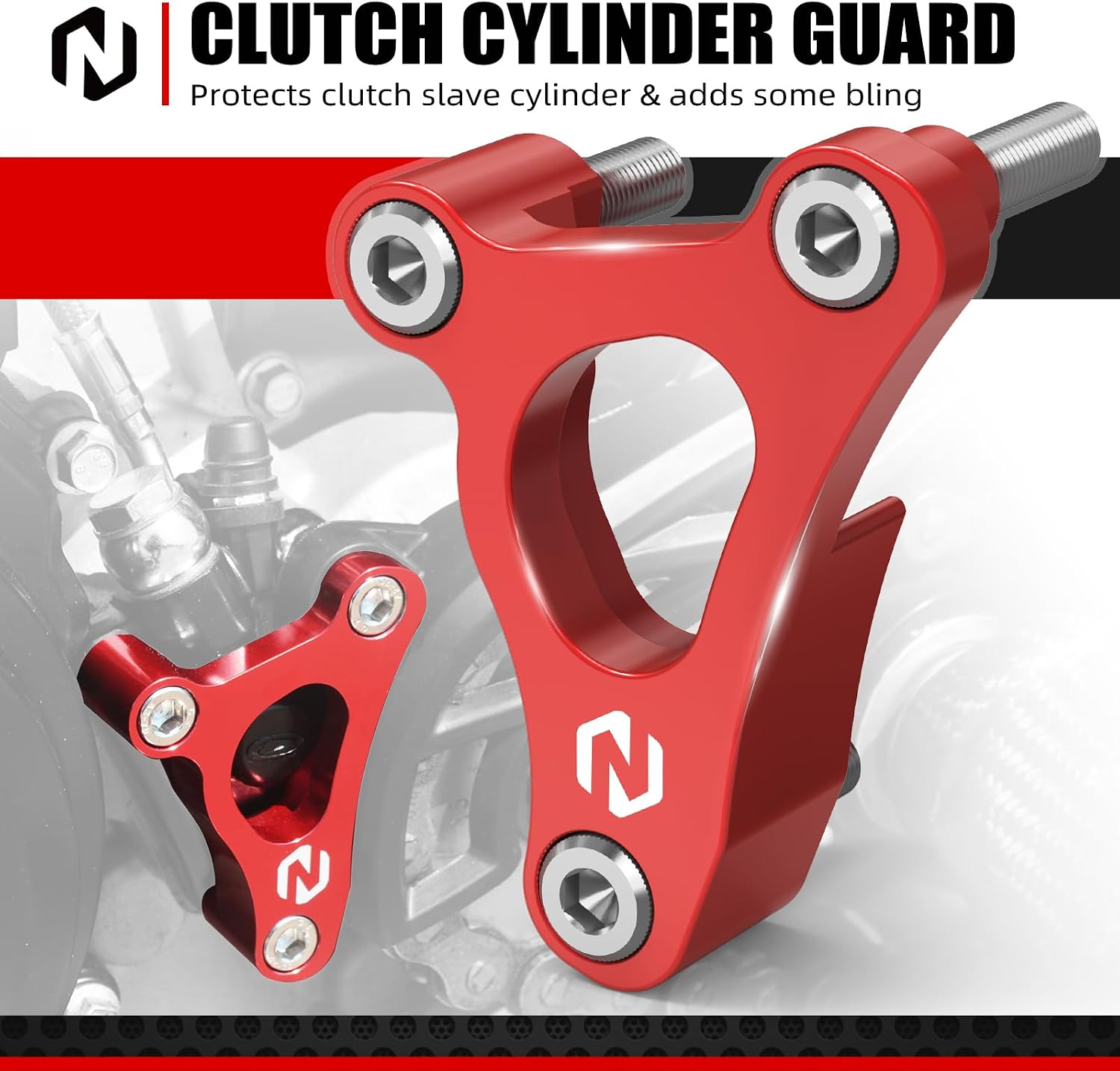 NICECN Clutch Slave Cylinder Guard Compatible with Beta 250-525 RS 250-525 RR-S RR 250-525 250-525 Xtrainer 2005-2024