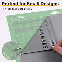 Vista 41 de HTVRONT - Rollos de vinilo termotransferible (HTV) blanco y negro, 12 pulgadas x 15 pies de vinilo de planchado para Cricut & Cameo, para camisas