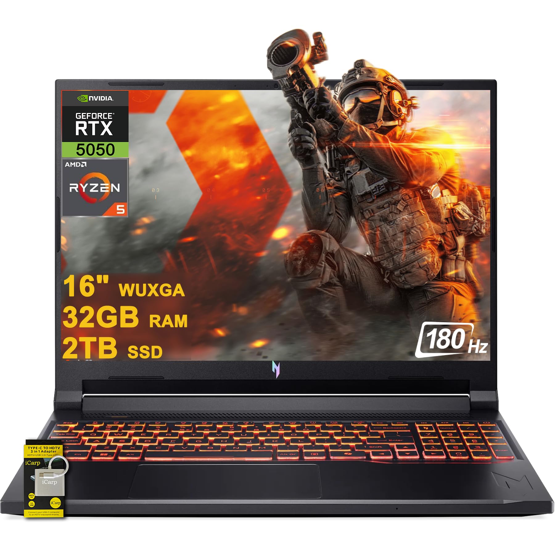 Amazon.co.jp: acer Nitro V 16 AI ゲーミング ノートパソコン 16