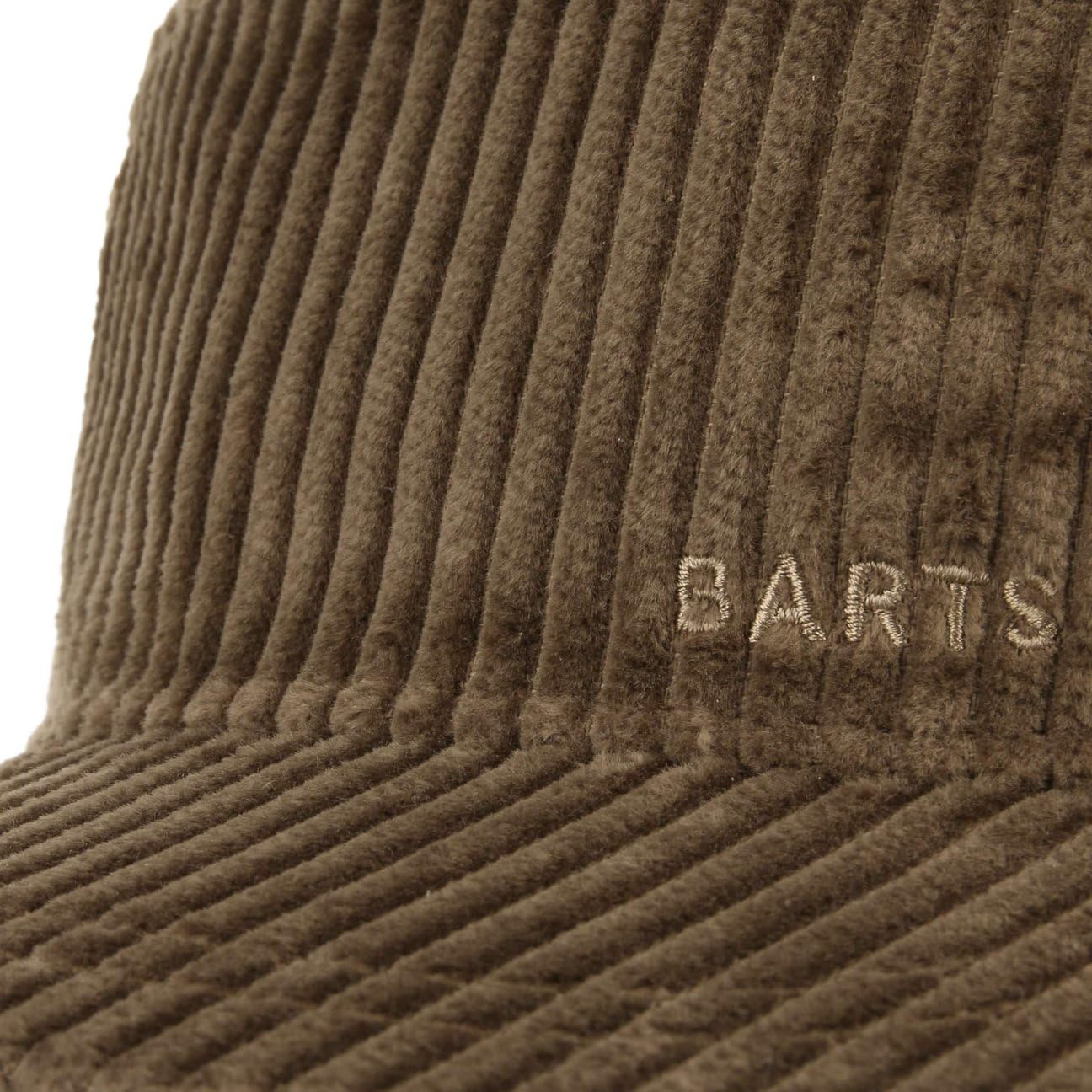 Barts Gorra con Orejeras Rayner Hombre - de algodón Beisbol Pana Visera, Forro, Banda Piel, Cerrado por atrás, Piel otoño/Invierno Invierno