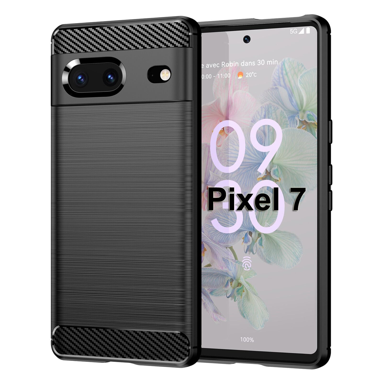 betterfon Hülle Carbon-Look für Google Pixel 7