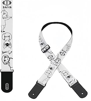 Amazon | ギターストラップ ヨルシカ n-buna 快適 調整可能な 周辺