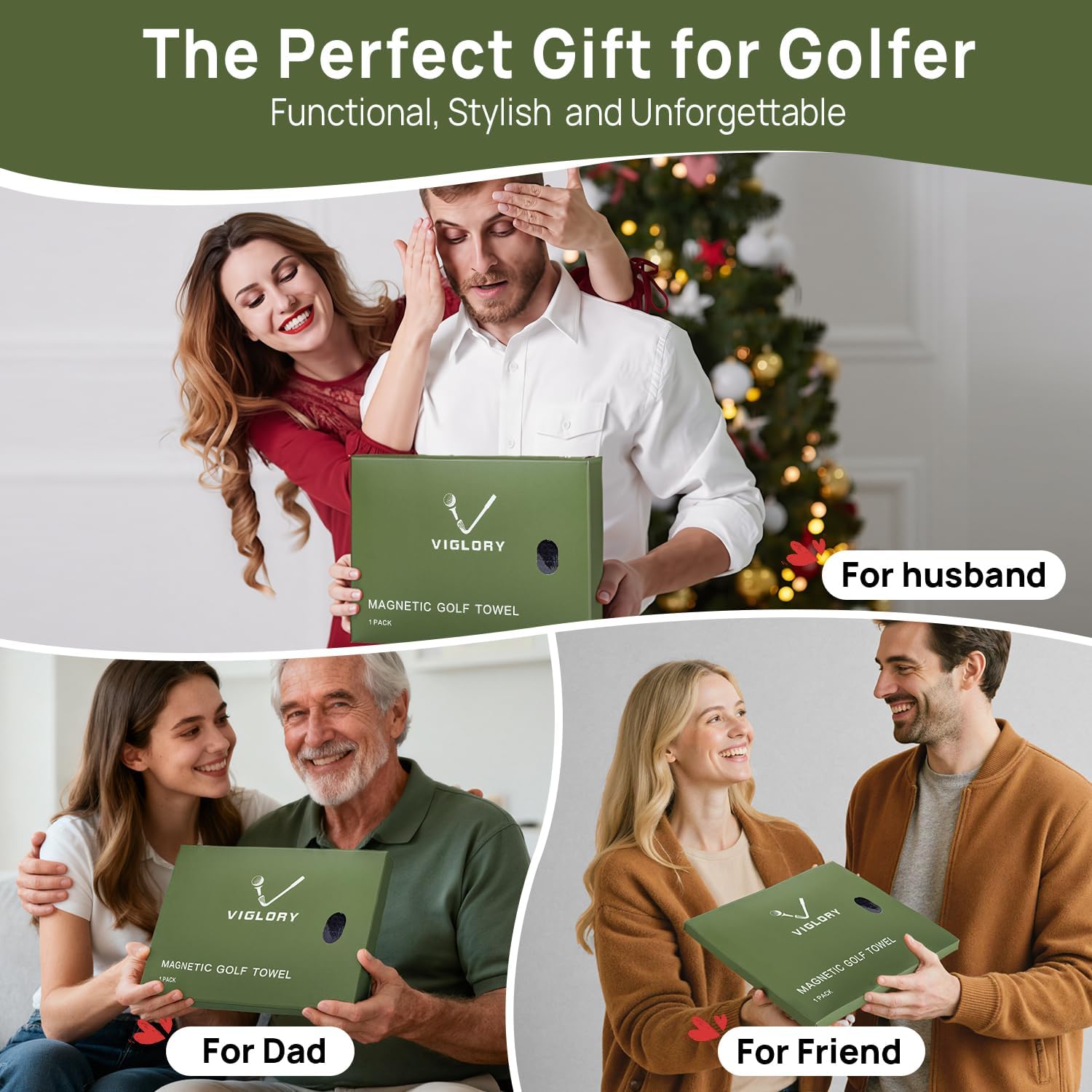 Magnetic Golf Towel for Bag 18" x 18" with Clip Exclusive Cleaning Pocket Microfiber Waffle Ultra Absorbent Club Ball Cleaner, Essential Golf Accessories and Gifts for Men Women(Blue 1 Pack) - Image 7