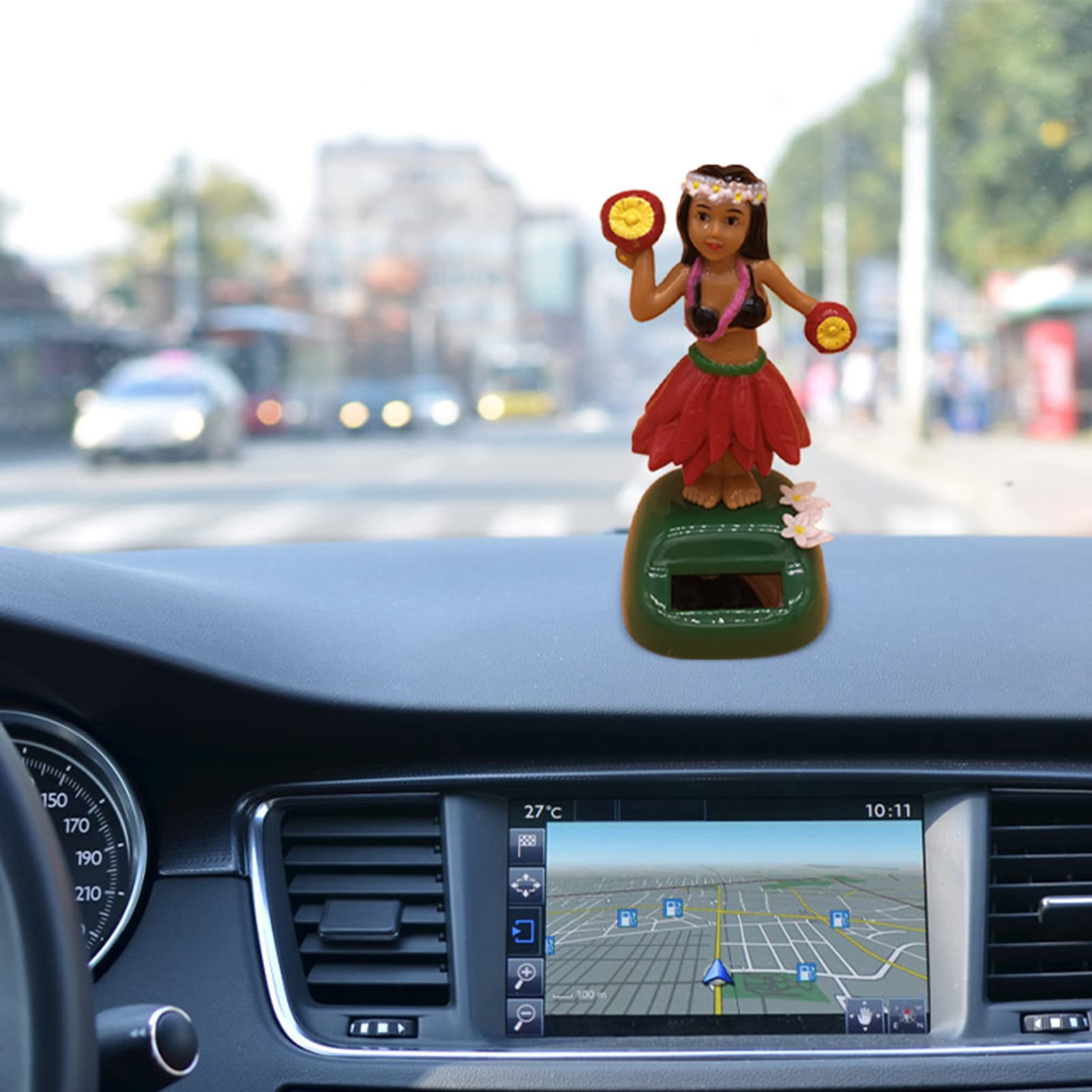 Amazon.co.jp: SOUFLY 車 首振り人形 ダッシュボード 踊るハワイの