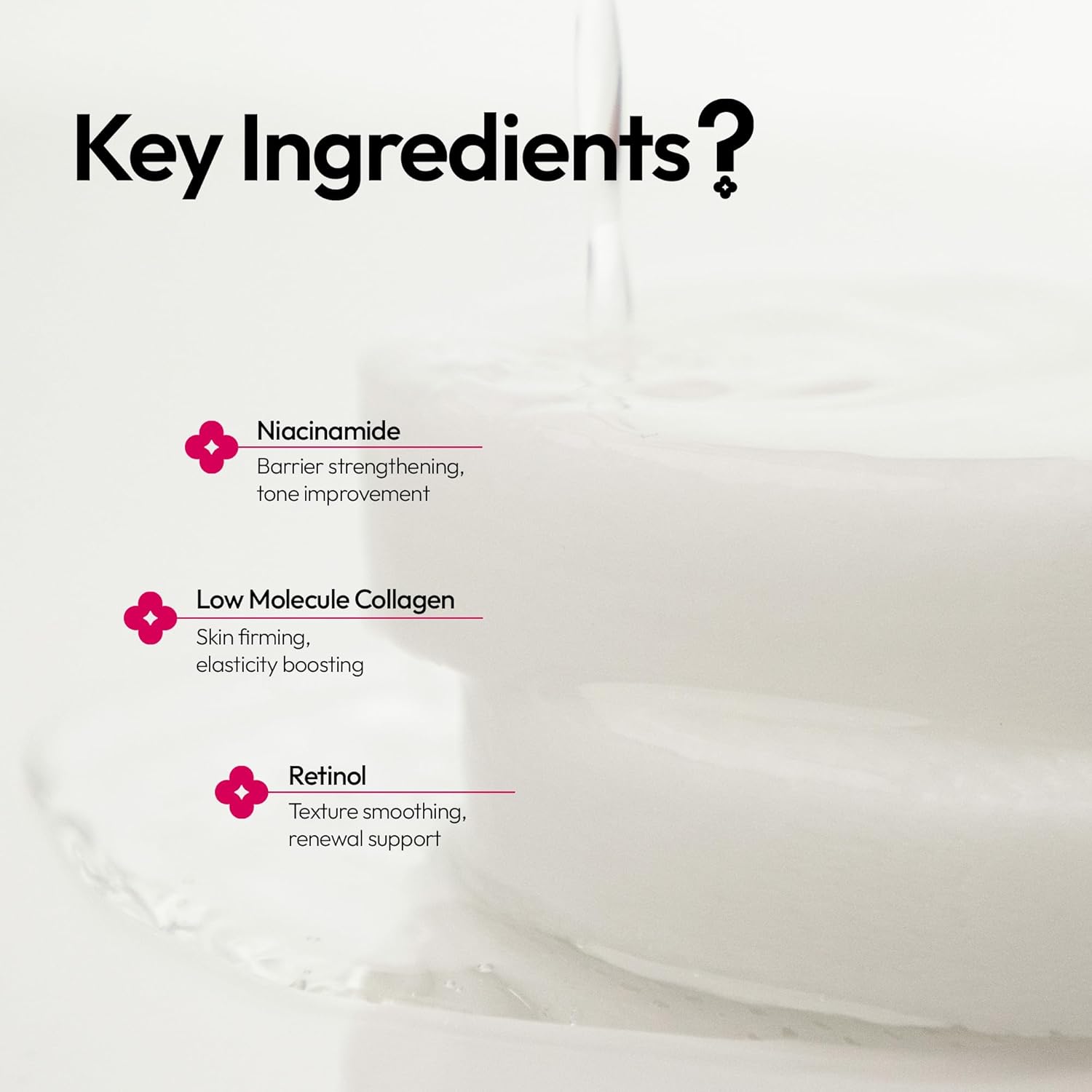 FreeGo Deep Collagen Daily Nourishing Pad (100 Pads), K-Beauty Korean Facial Toner Pads for Dull and Coarse Skin, Instant Bouncy Skin Firming, Korean Skin Care - Image 3