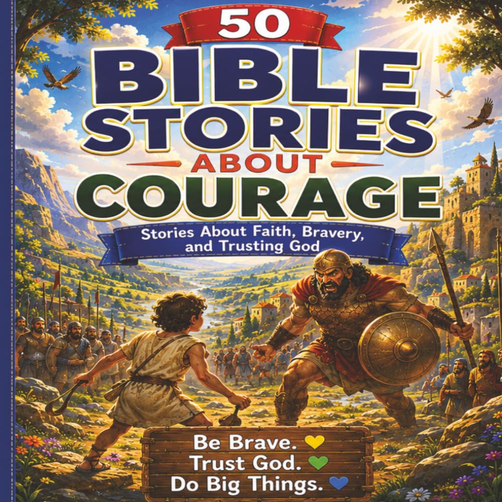 50 Bible Stories About Courage: Stories About Faith, Bravery, and Trusting God (Bible Stories for Kids: Character and Faith Collection)