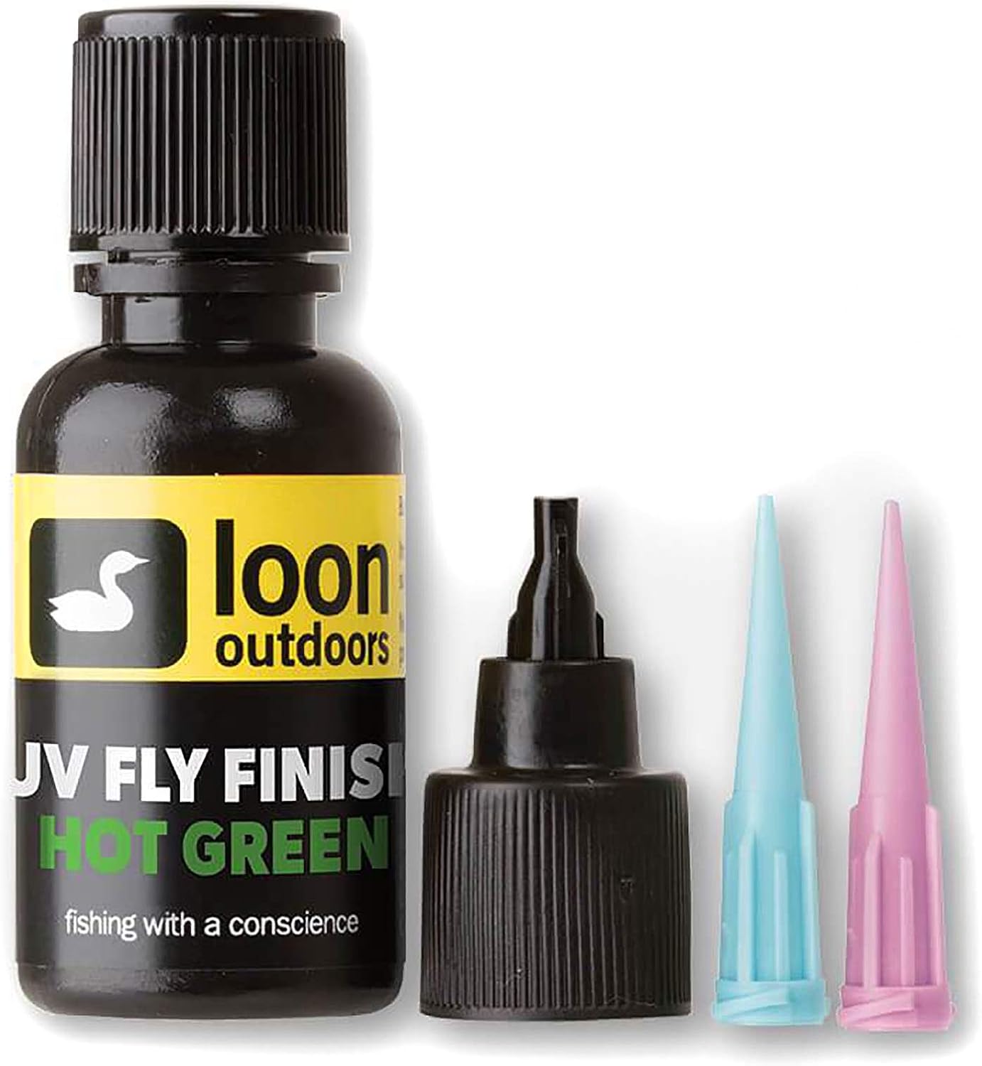 Loon Outdoors UV Colored Fly Finish - Hot Green