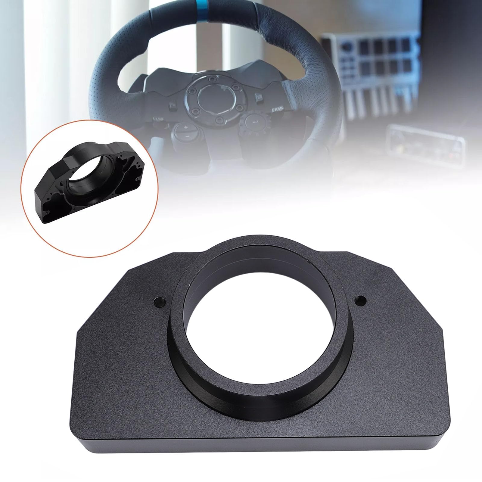 Cocoarm Aluminiowy łożyskowy Uchwyt Kierownicy do (BLACK)