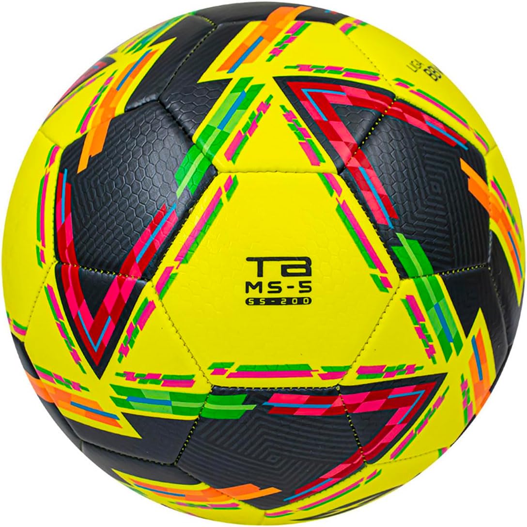 Voit Morph Soccer Ball, Size 5, Yellow, Recreational Use Liga MX Clausura 2025