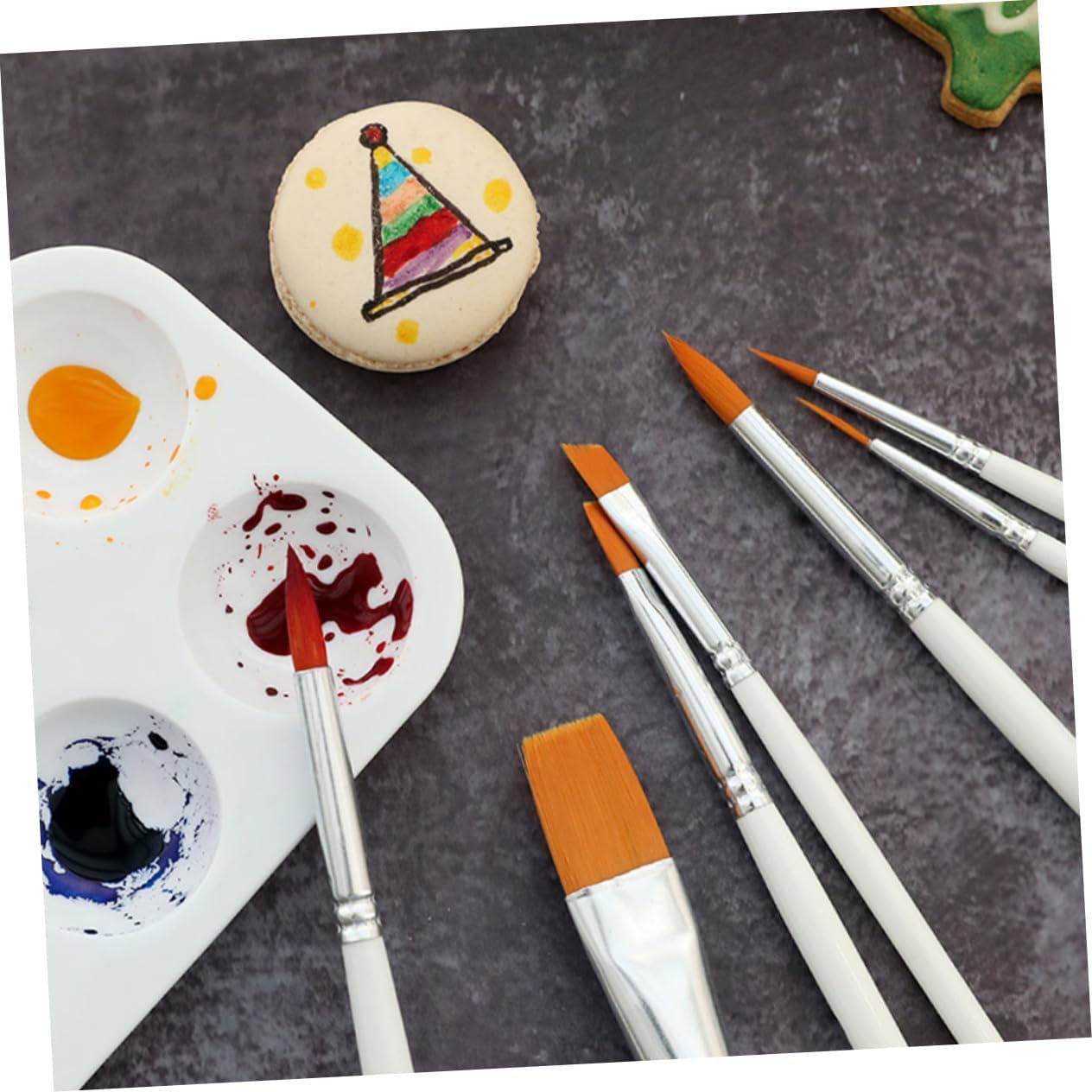 30pcs Fondant Painting Tools Sugar Craft Pens for Cake Decoration Desserts and Cookie Design for Beginners and Professionals Easy to Use for Creative Patterns
