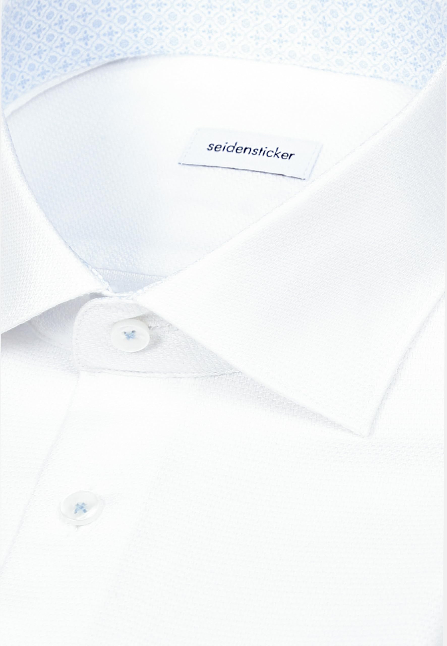 Seidensticker męska koszula biznesowa - X-Slim Fit - nie wymaga prasowania - kołnierz Kent - długi rękaw - 100% bawełna