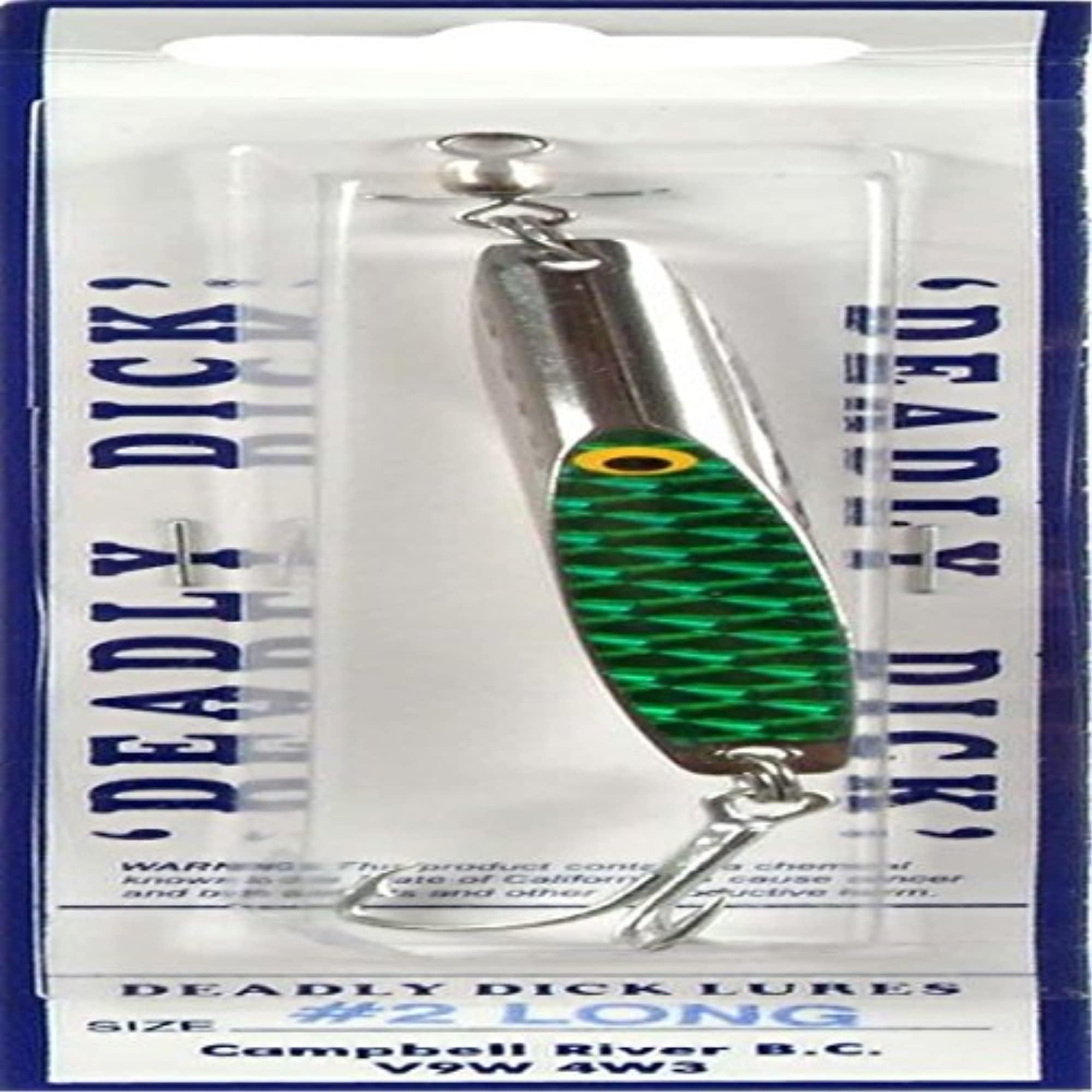 Deadly Dick 2L-03 Long Grn Prz, 2-Ounce Green Prizm
