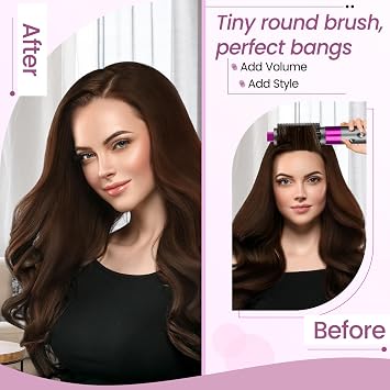 Round Volumizing Brush Attachment for Dyson Airwrap HS01/05/08