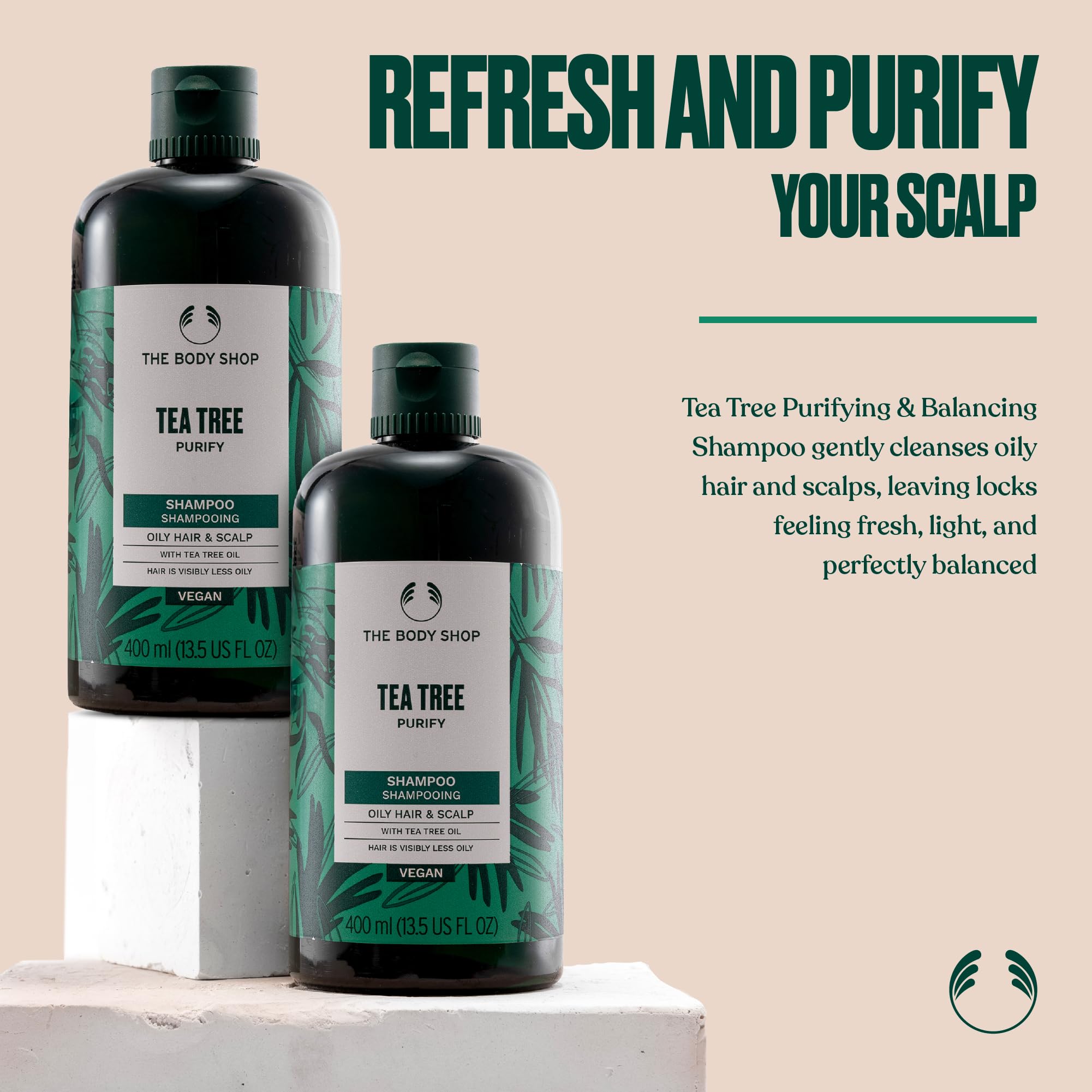 The Body Shop Tea Tree Purifying & Balancing Shampoo for Oily Hair