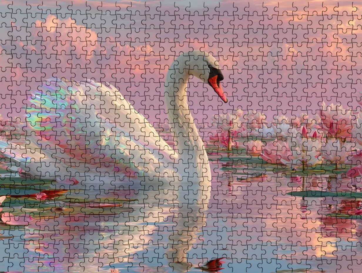 Loto Cigno, 3000 Pezzi Puzzle Classici, per Adulti YHPGL6-533