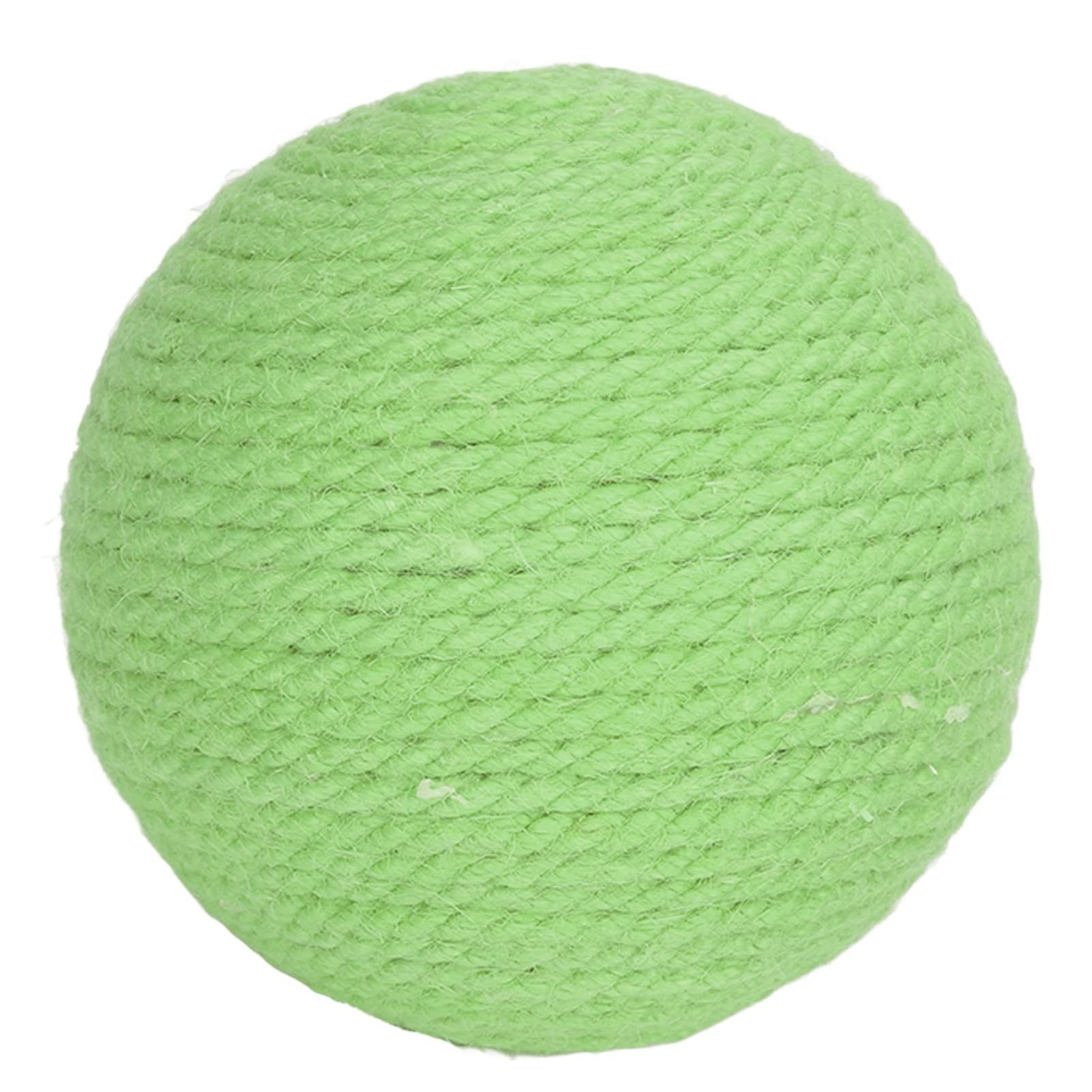 Syrisora Cat Sisal Ball Relieve Boredom Teeth Claws Grinding Interactive Sisal Cat Scratching Ball Cat Toy Sisal Balls Interactive Cat Toys Ball Pet Scratching Ball for Cats Kitten (Green)