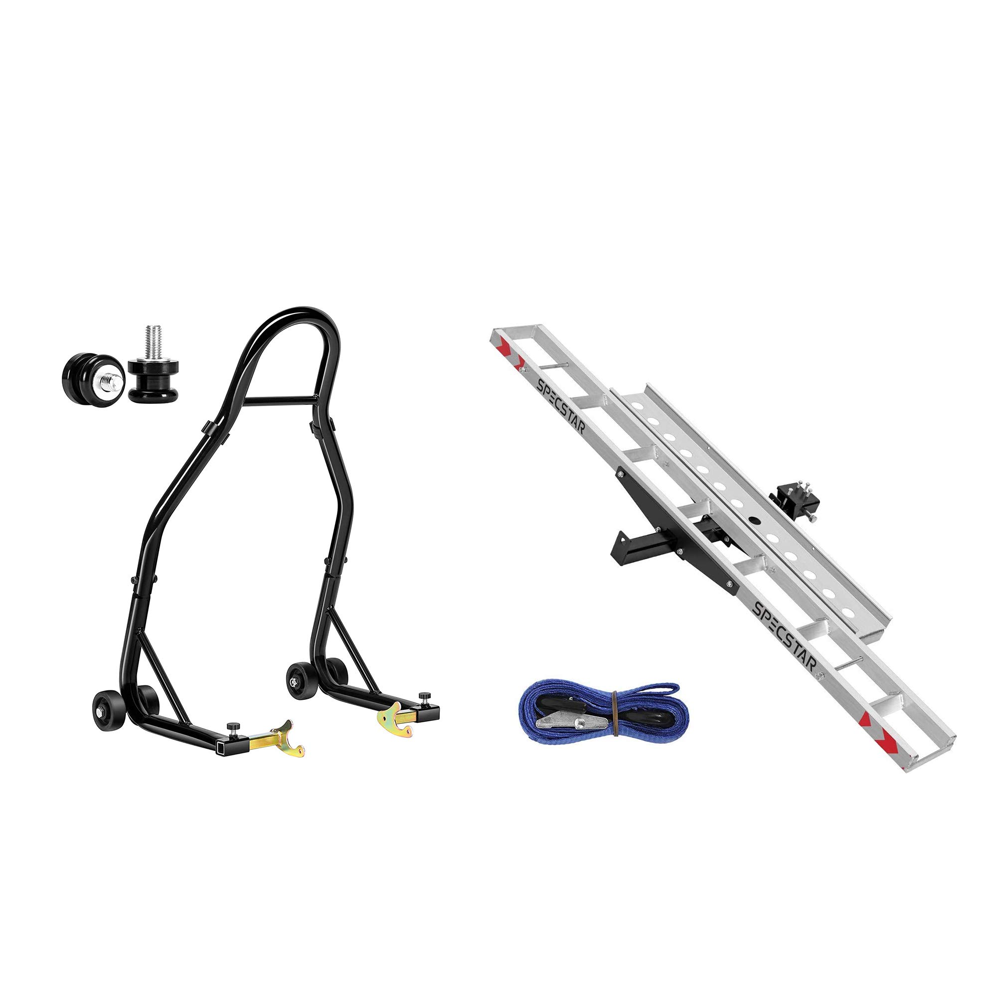 Buy SPECSTAR Heavy Duty 450 Lbs Capacity Aluminum Motorcycle Carrier buy-specstar-heavy-duty-450-lbs-capacity-aluminum-motorcycle-carrier