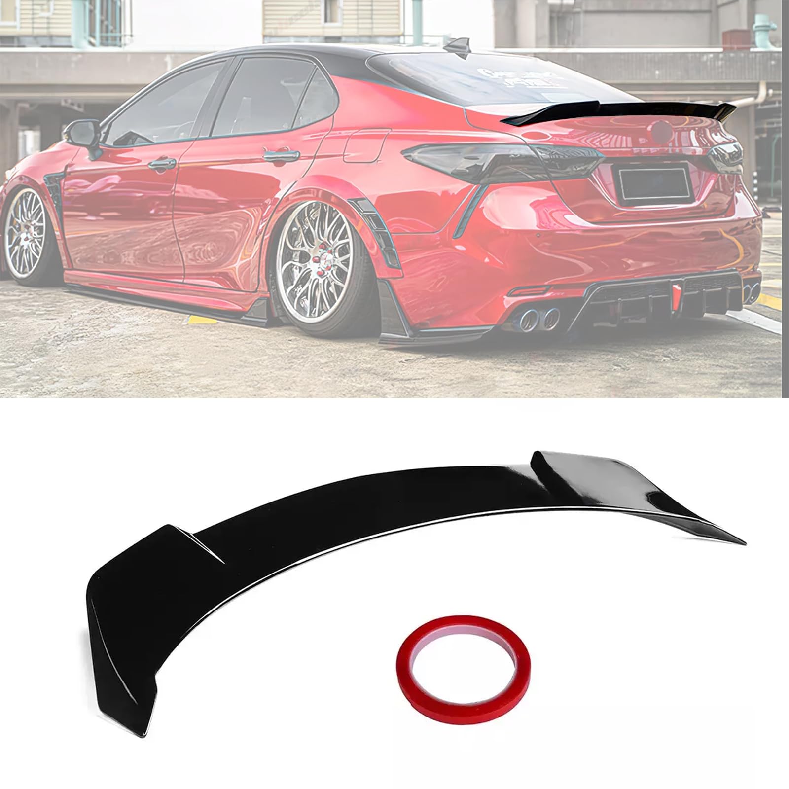 Amazon.com: Rear Trunk Spoiler Lip for Toyota Camry SE XSE L LE