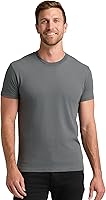 Vista 1 de True Classic Camisetas para hombres Camisetas de manga corta con cuello redondo para hombre, Camisetas de mezcla de algodón lisas y novedosas