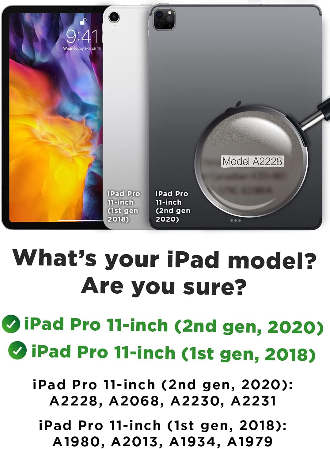 Official Cooper Dynamo Case for iPad Pro 11 inch Case for Kids 2nd Generation 2020, iPad Pro 11 2018 case 1st Gen | Rugged Foam, Magic Handle, Stand, Pencil Holder, Eco-Mailer