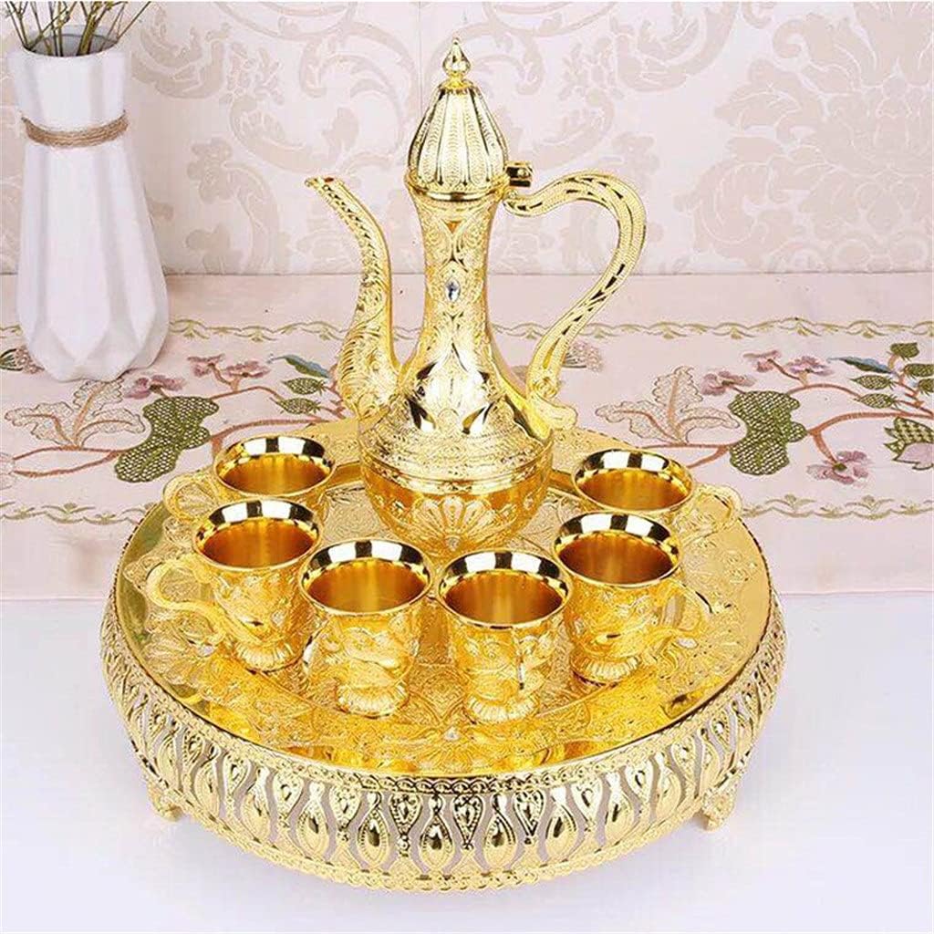 Peacock Zinc Alloy Wine Separator European Wine Dispenser Relief Relief Wine Pot Set