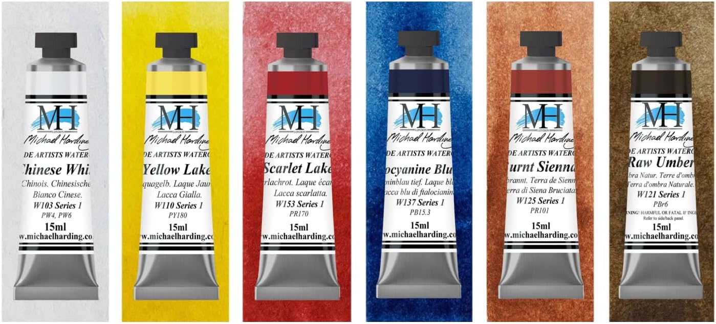 Michael Harding Watercolor Sets (MH Primary Set of 6)