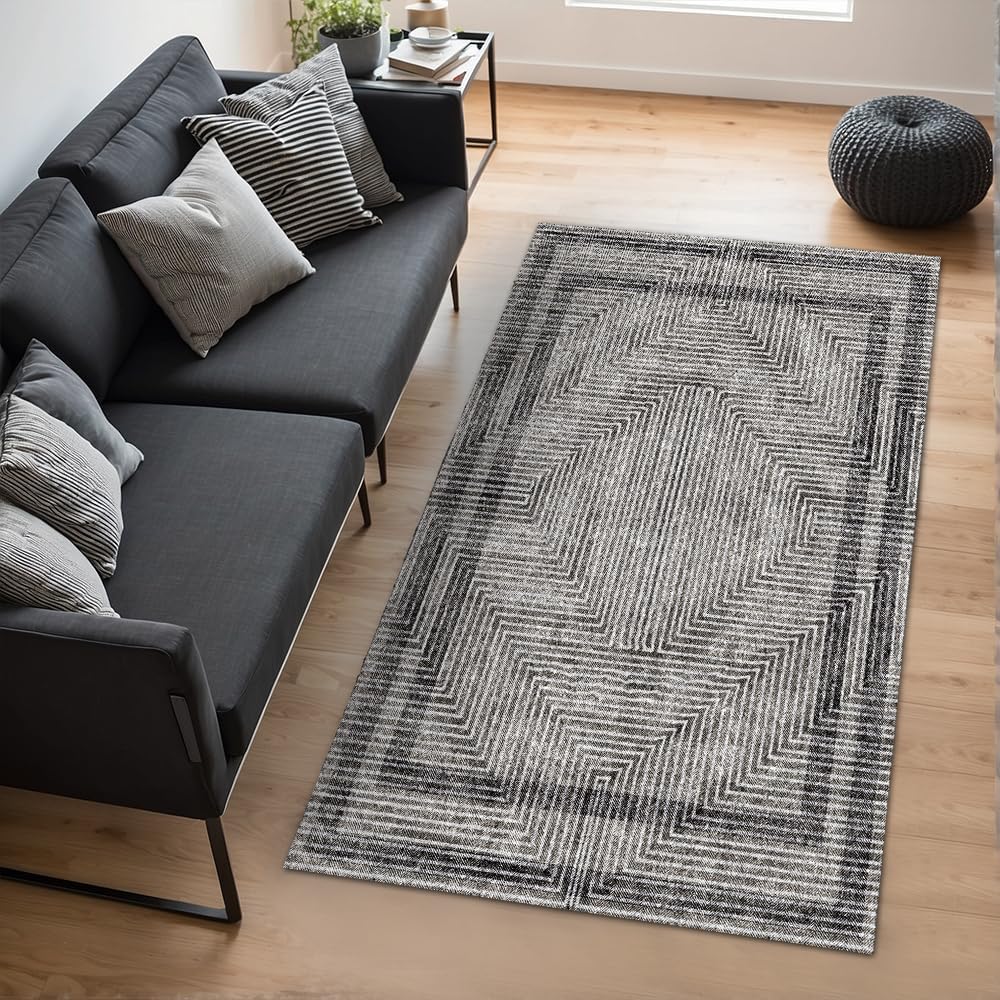 Sala Kadife Kaymaz Pamuk Tabanlı Yıkanabilir Antibakteriyel Salon Halısı 160x230