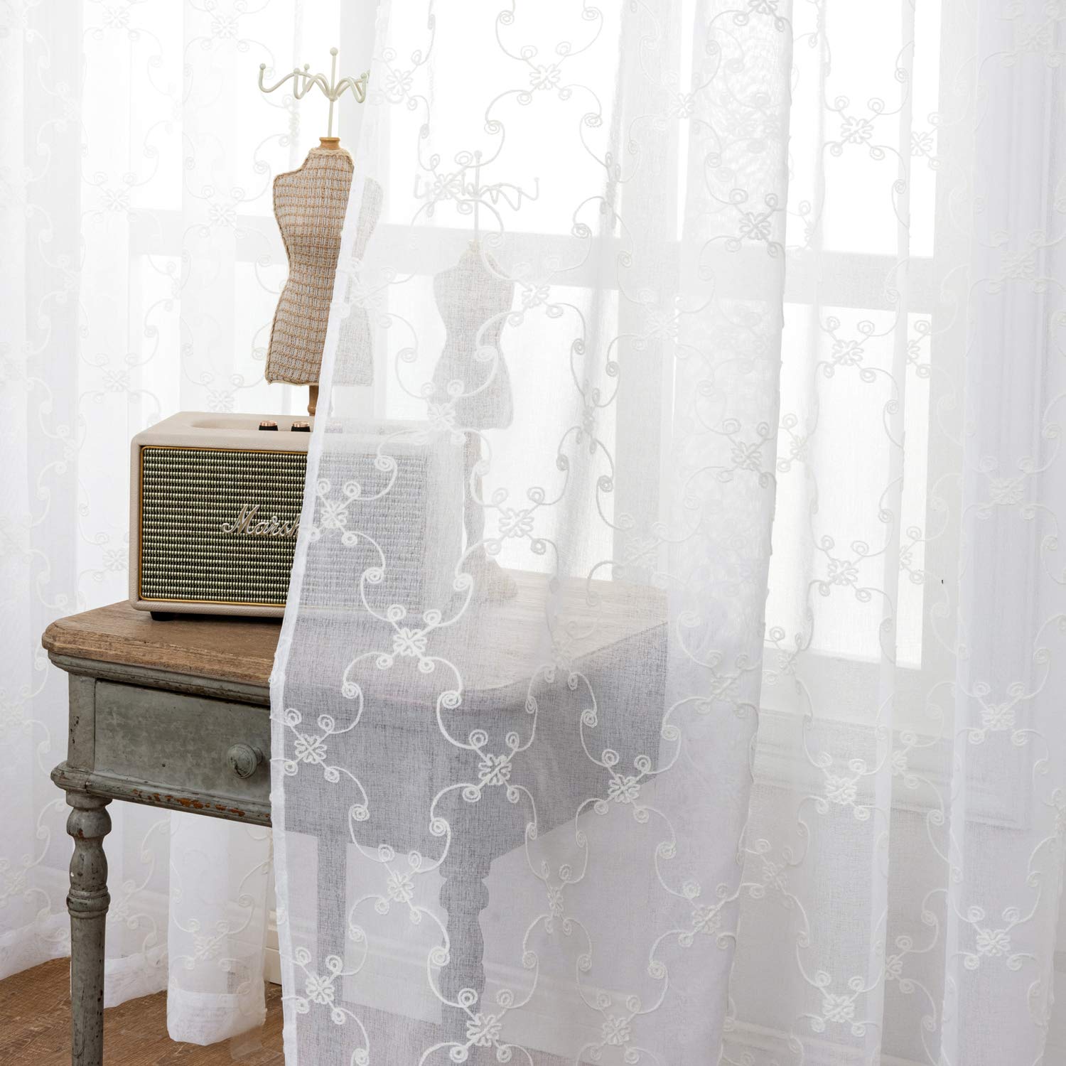 Lace Curtains Walmart Curtains & Drapes