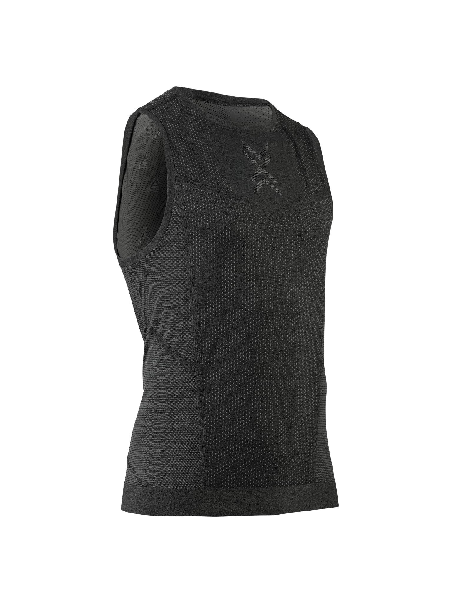 X-Bionic Xceed Run Tank Top Uomo - Top Corsa con Tecnologia HygroDiffuser & VectorSphere - Regolazione Termica e Allontanamento del Sudore per Comfort Ottimale - Sabbia/Sabbia Scuro, XL