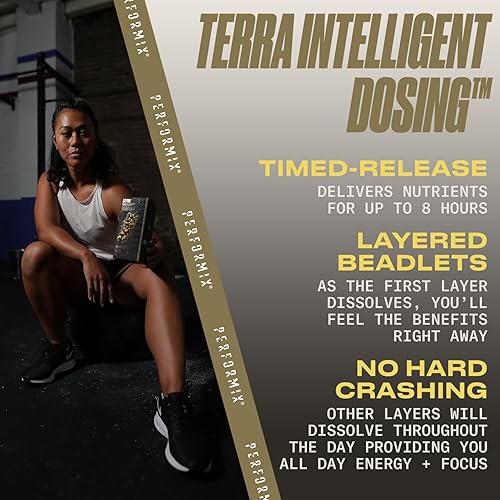 Miniatura 5 de PERFORMIX - SST V3X - Pre entrenamiento - 350 mg de cafeína - Suplementos energéticos - Sin choques - Objetivos de fitness - Nootrópico - Liberación