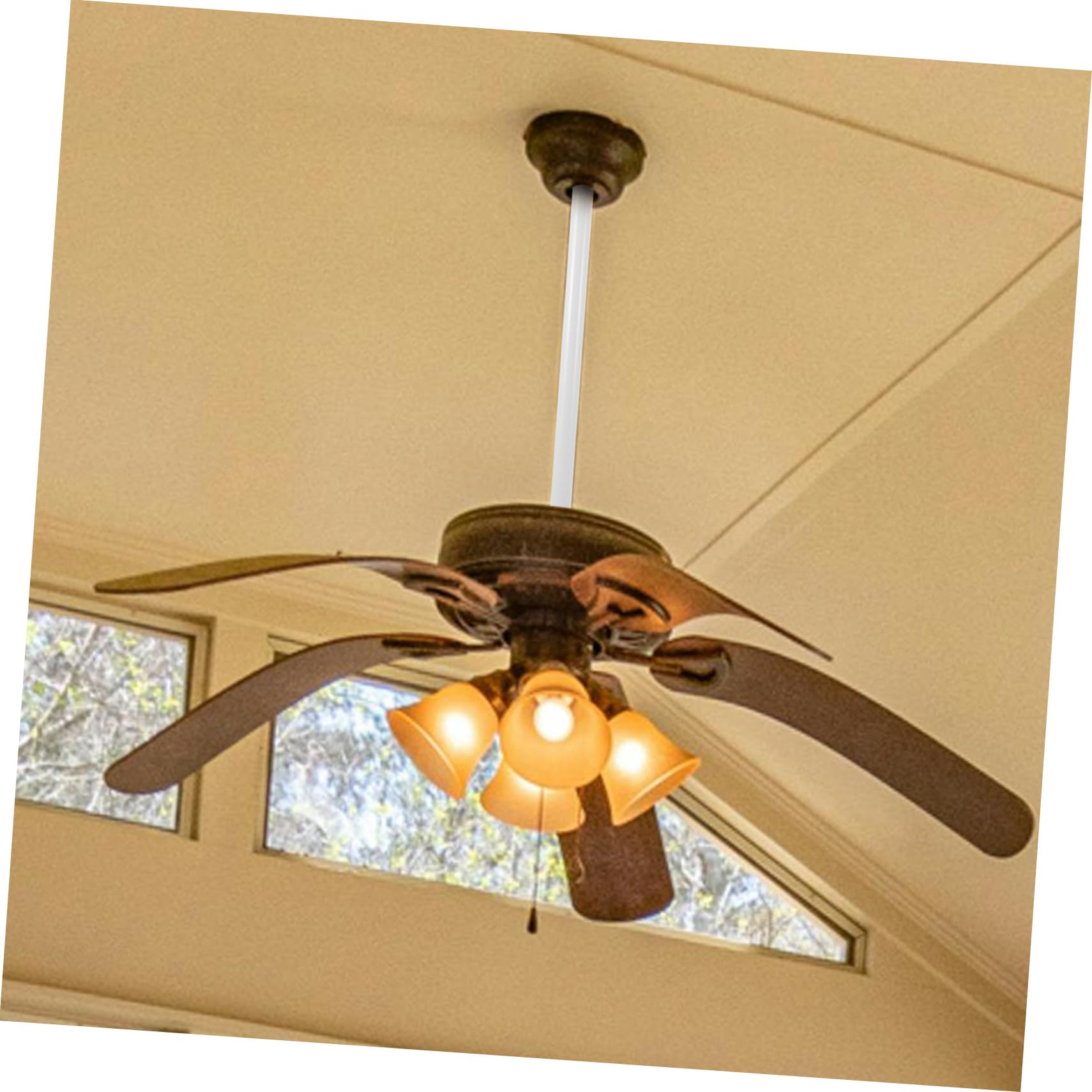 Deckenventilator-Reißverschluss, 30,5 Cm, Mit Baseball-Anhänger – 2 Stück, Für Ventilator Oder Lampe