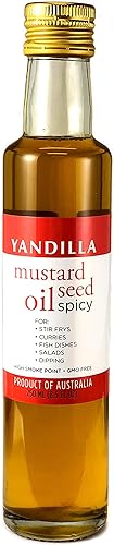 Yandilla Mustard Seed Oil - 250ml  8.45 fl. oz (1-pack)