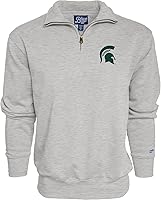 Vista 23 de Blue 84 Sudadera con cremallera de un cuarto para hombre de la NCAA