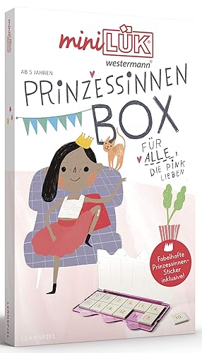 miniLÜK-Set: Vorschule/1. Klasse - Mathematik, Deutsch Prinzessinnen-Box (miniLÜK-Sets: Kasten + Übungsheft/e)