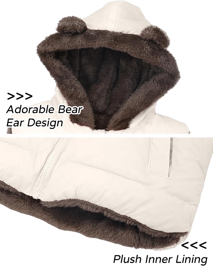 Gilet Hiver Doudoune Gilet Sans Manches Enfant Adigau