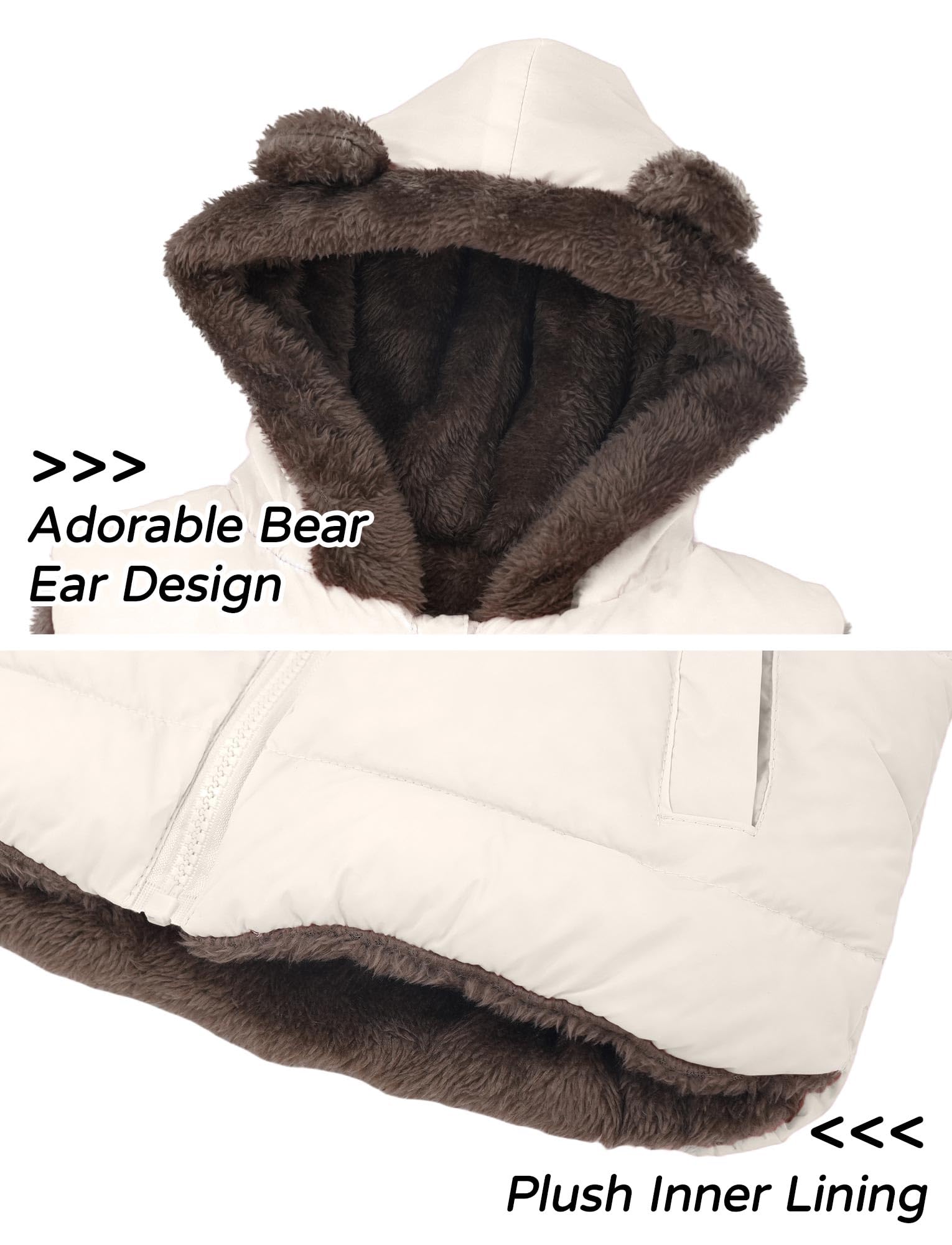 AIEOE Gilet Smanicato Piumino Ragazza Piumino Leggero Bambina Piumino Bambino Invernale Giubbino Leggero Bambina 2-7 Anni