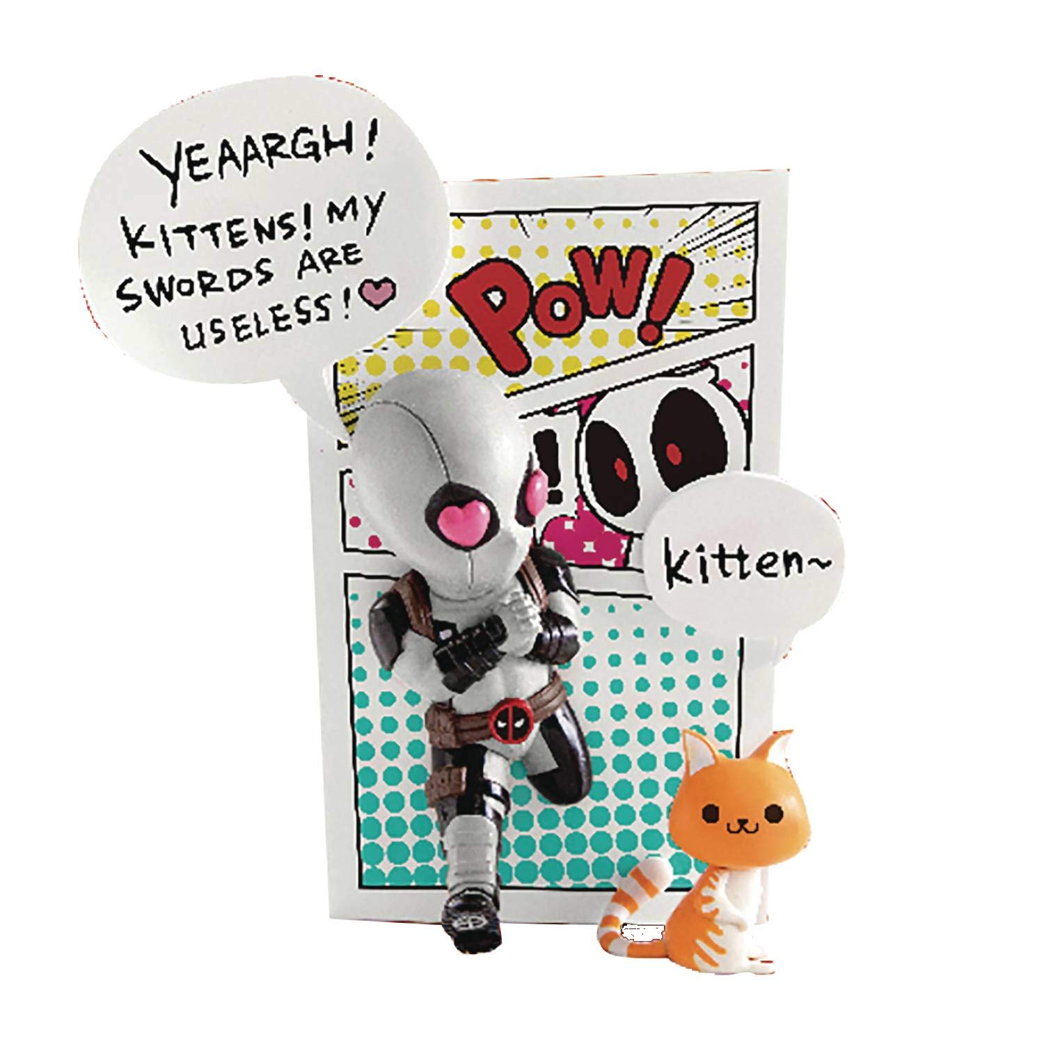 Marvel Comics MEA-004 Deadpool Jump Out of 4th Wall (X-Force Version) Mini Egg Attack Action Figure