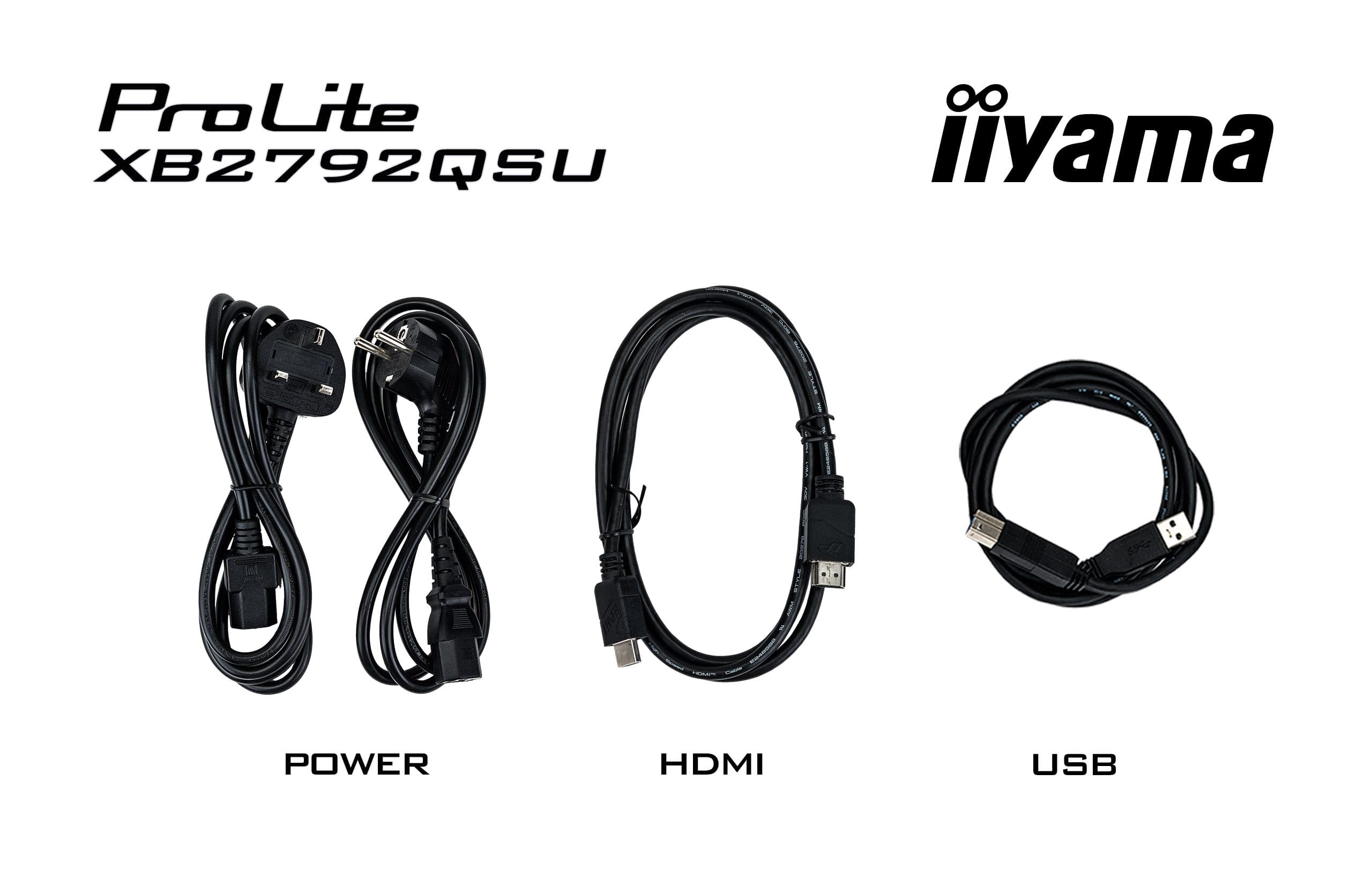 iiyama XUB2792QSU-B1-27, IPS, 2560 x 1440/120Hz, 1H1DP, Has