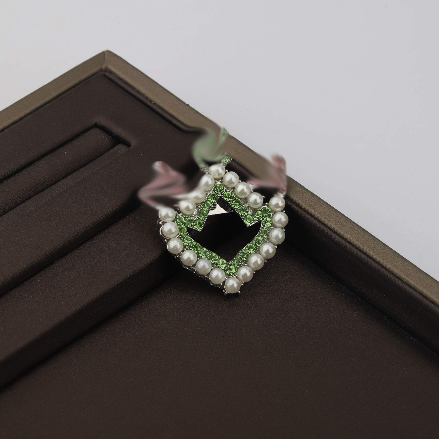 CENWA Brooch Pin Sorority Graduation Gifts Pink and Green Pin