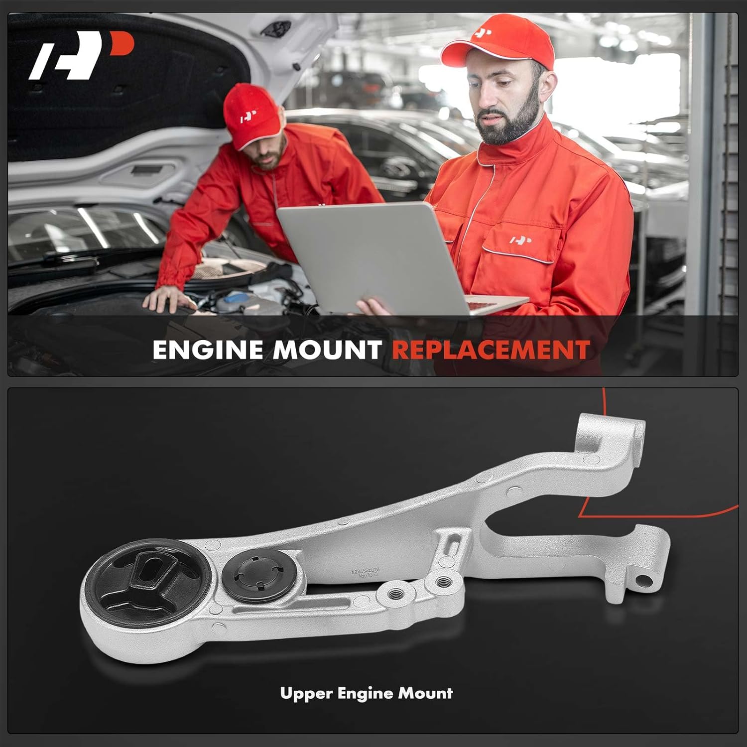 A-Premium Upper Torque Strut Mount Compatible with Ford Five Hundred, Freestyle & Mercury Montego, 2005 2006 2007, 3.0L, Automatic CVT Transmission