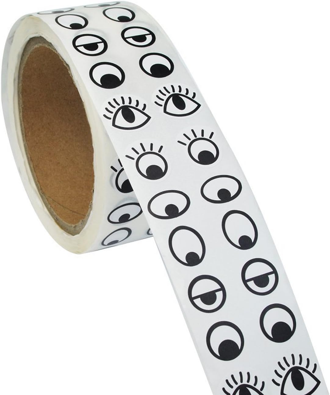 Making Eyes 1 Sheet Cartoon Eyes and Mouth Stickers Labels