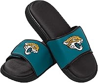 Vista 27 de FOCO mens NFL Team Logo Sport Shower Foam Slide Flip Flop Sandals