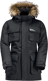 Jack Wolfskin Unisex Children's Glacier Peak Parka Jacket, Phantom, 104