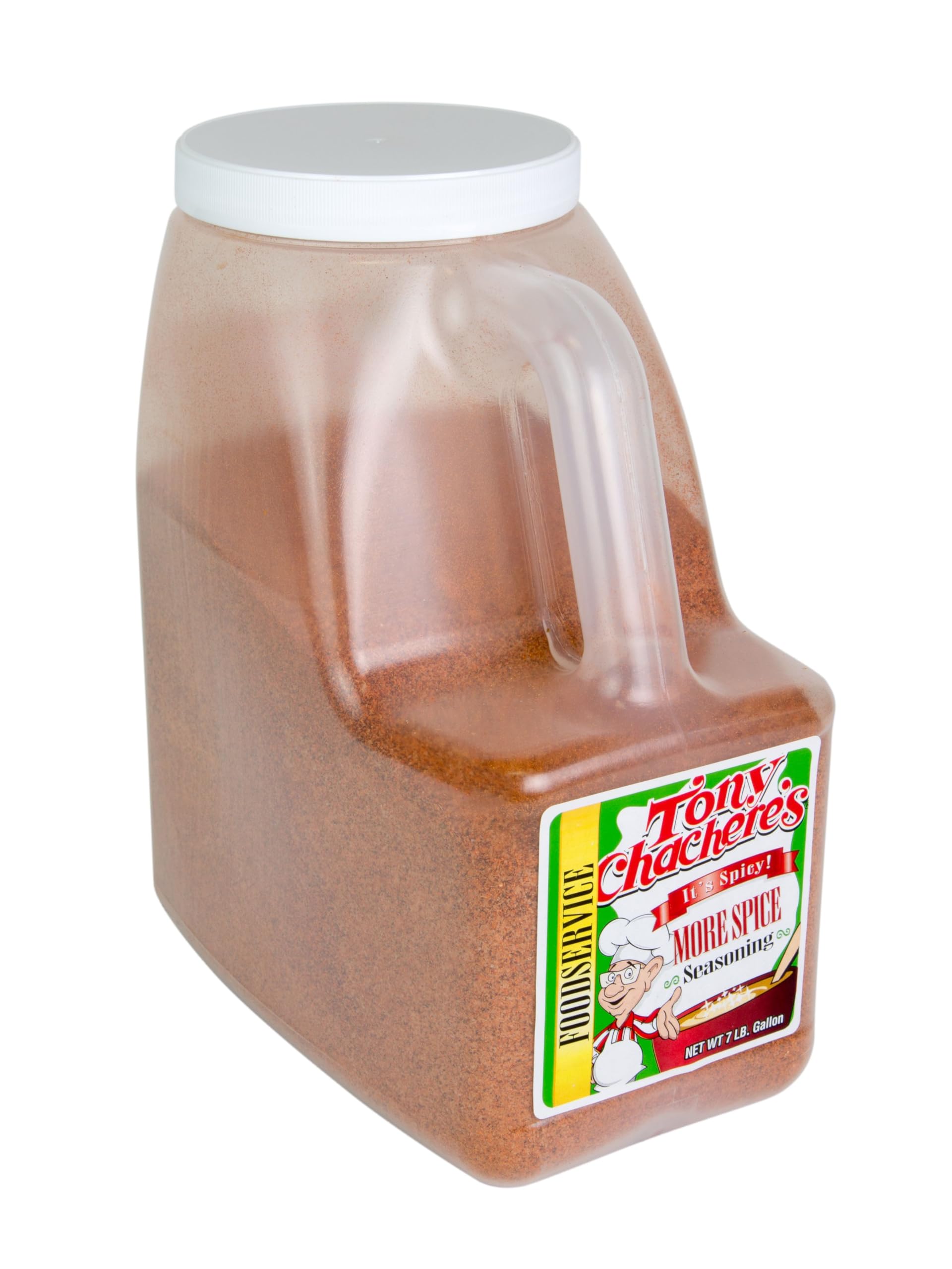 Tony Chachere More Spice Seasoning, 7-Pound Packages