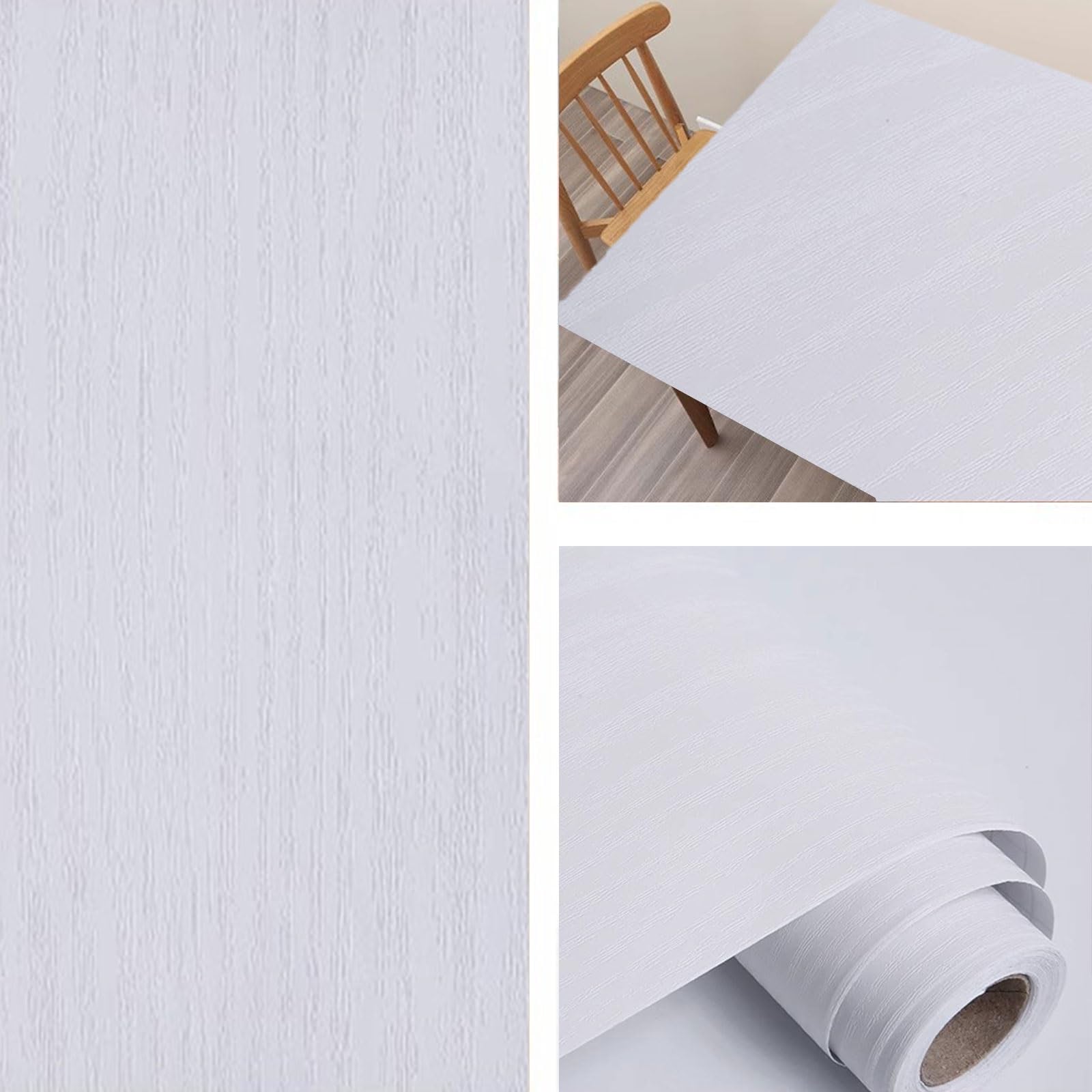 Samoprzylepna tapeta imitująca drewno Samoprzylepna folia meblowa PCV Efekt drewna Wodoodporna wielokolorowa Wiele rozmiarów(Optionen 05,40W x 500L cm)