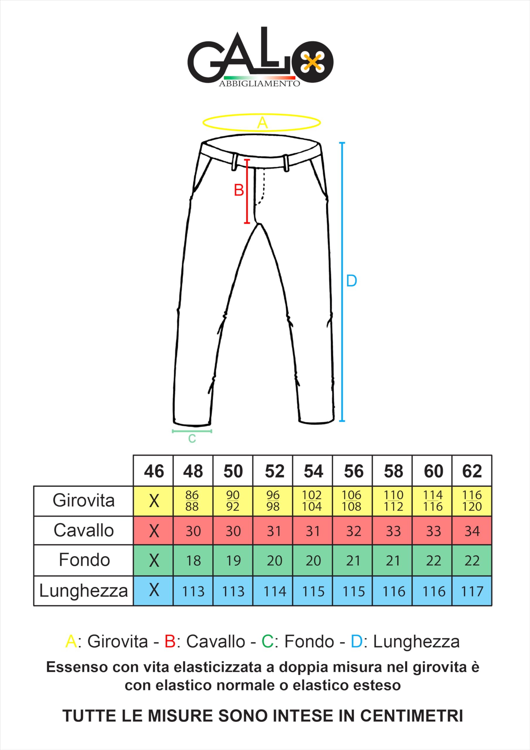 SEA BARRIER Jeans Lungo Uomo Estivo Elasticizzato Denim Chiaro Super Leggero dalla Taglia 48 alla Taglia 62