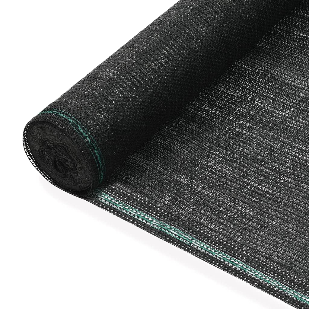 Pantalla de tenis HDPE de alta densidad para vallado exterior negro